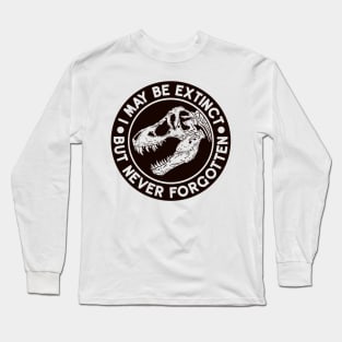 Extinct but never forgotten V02 Long Sleeve T-Shirt